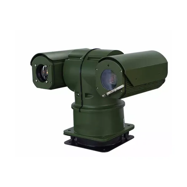 Long-Range High-Speed Thermal Imaging Camera for Radar Integrated Monitoring Systems